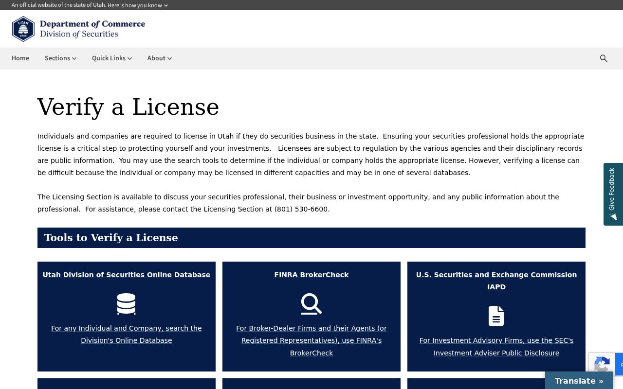 Bountiful people directories Utah professional license lookup